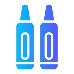 crayons Gradient icon