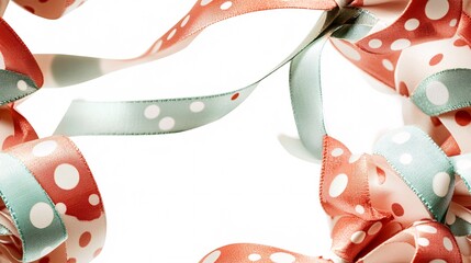 Playful Polka Dot Ribbons for Festive Occasions