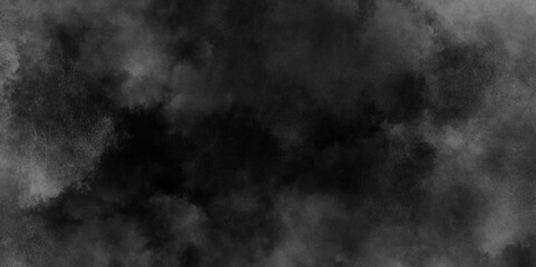 Abstract ash cloud and smoke texture in dark background. White Black fog effect transparent smoke isolated dark dramatic sky with black stormy clouds. Grunge creative and becorative fractal somke art