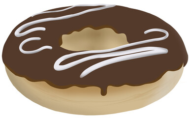 Donut chocolate