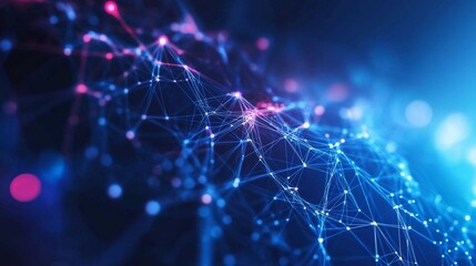 Digital background for tech, AI, data, audio, graphics, and more