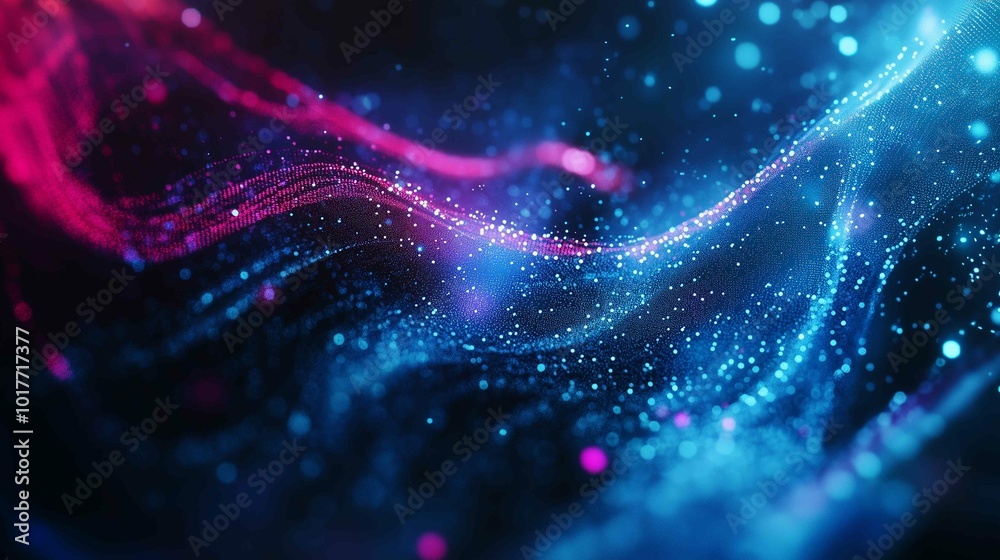 Wall mural digital abstract background. can be used in the description of network abilities, technological proc