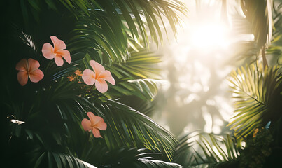 Dreamlike Landscapes and Mystical Gardens with Vibrant Flowers and Glowing Nature
