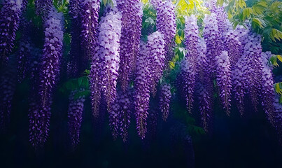 Dreamlike Landscapes and Mystical Gardens with Vibrant Flowers and Glowing Nature