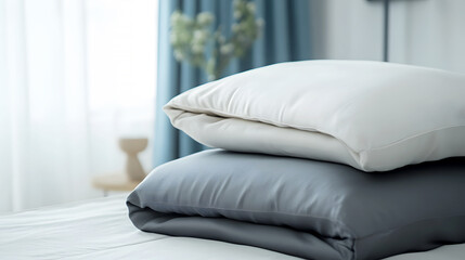 Obraz premium Smooth Polyester Blend Bedsheets for Easy Care