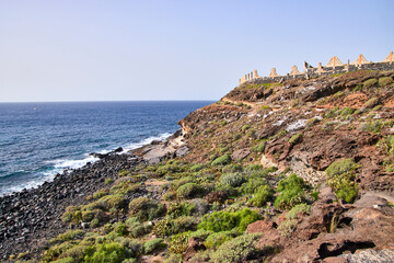 Wandern auf Teneriffa vom Playa Del Puertito De Adeje nach La Caleta
