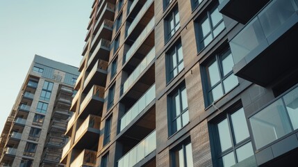 Fototapeta premium Contemporary Urban Living Space