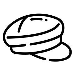 beanie Line Icon