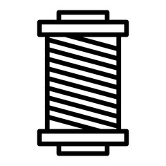 Copper Wire Vector Line Icon Design