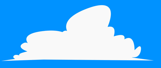 set of clouds element  for illustration decoration white sky with other variant