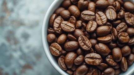 Fototapeta premium The Bowl of Coffee Beans