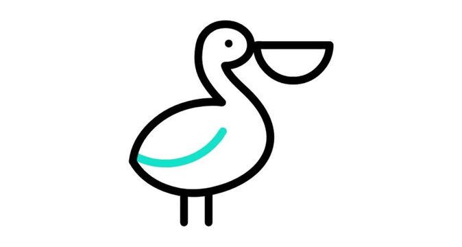 illustration of a swan