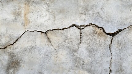Obraz premium Macro Photography of Cracks in a Concrete Wall Surface