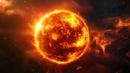 Heatwave from the Heavens: Solar Eruption Illuminating Earth