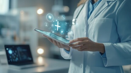 The Doctor with Digital Tablet