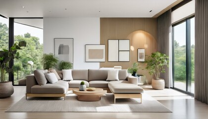 Fototapeta premium Modern home interior