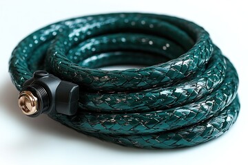 Green Braided Hose