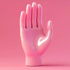 Obraz premium 3D Hand Pain Icon: Discomfort and Injury Illustration Logo