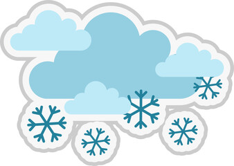 Cute Weather Sticker