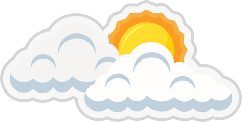 Cute Weather Sticker