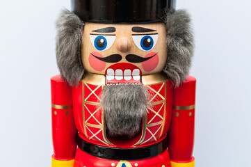 Weihnachten roter Nussknacker König