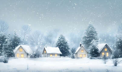 Naklejka premium Christmas and New Year-themed graphic backgrounds for cards