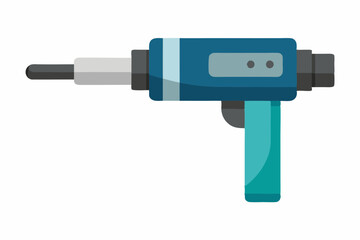 ophthalmoscope silhouette vector illustration