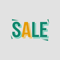 Sale tags collection. Special offer, big sale, discount, best price, mega sale banner set. Shop or online shopping. Sticker, badge, coupon, store. Vector colorful sale 3d text typography Illustration.