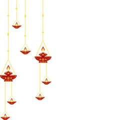 Hanging Diwali Lamp
