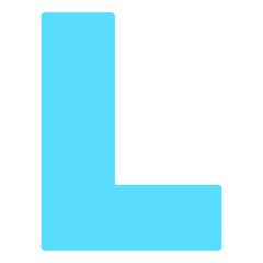 Fototapeta premium Letter l