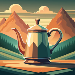 Teapot Vector