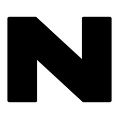 Fototapeta premium Letter n