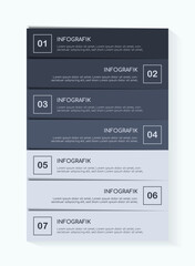 Infographic label template,  step by step, timeline journey, table of contents, flow charts, presentations, web sites, banners, printed materials.