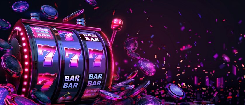 Slot Machine im Casino - Gl&uuml;cksspiel