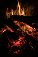 night fire