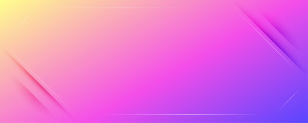 Colorful abstract background banner