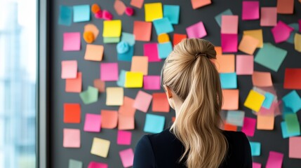 A facilitator leading a brainstorming workshop, using visual aids and group activities to stimulate ideas.