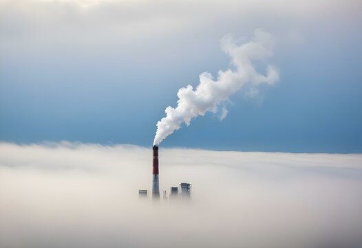 Smoke Pollution Chimney Industry