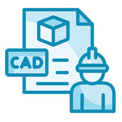 Obraz premium Cad Icon