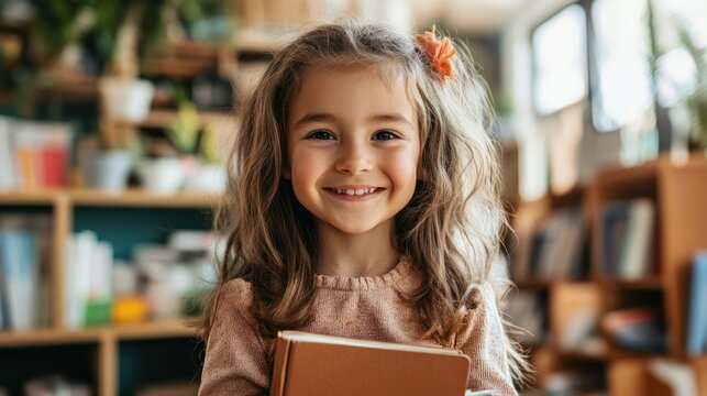 Young girl in after-school activities Common keyword for content about extracurricular programs, youth development, and educational enrichment outside the classroom.