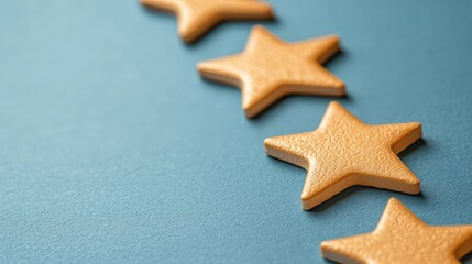 Uplifted feedback card glowing softly, flat design, high angle, normal angle, isolated background