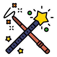 Magic wands Icon