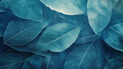 Obraz premium Abstract leaf texture with nature-inspired patterns Combining organic shapes with artistic patterns, ideal for unique eco-friendly designs or fashion branding.