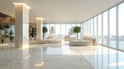 Simple Design in Office Background - a sleek and professional visual. The simple yet stylish design stands out against the office backdrop.