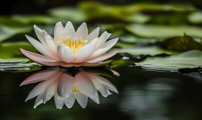 Dreamlike Landscapes and Mystical Gardens with Vibrant Flowers and Glowing Nature