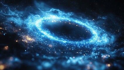 Abstract Galaxy Illustration