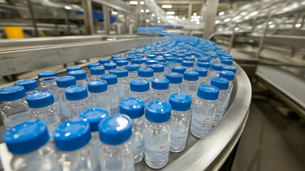 Obraz premium Production of Medicines in a sterile laboratory