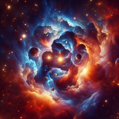 Stellar Mystery An enigmatic close up a cosmic riddle ;