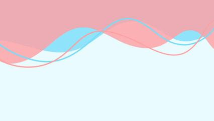 Waves on blur colored surface- graphic background stock photo.