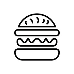 burger logo icon